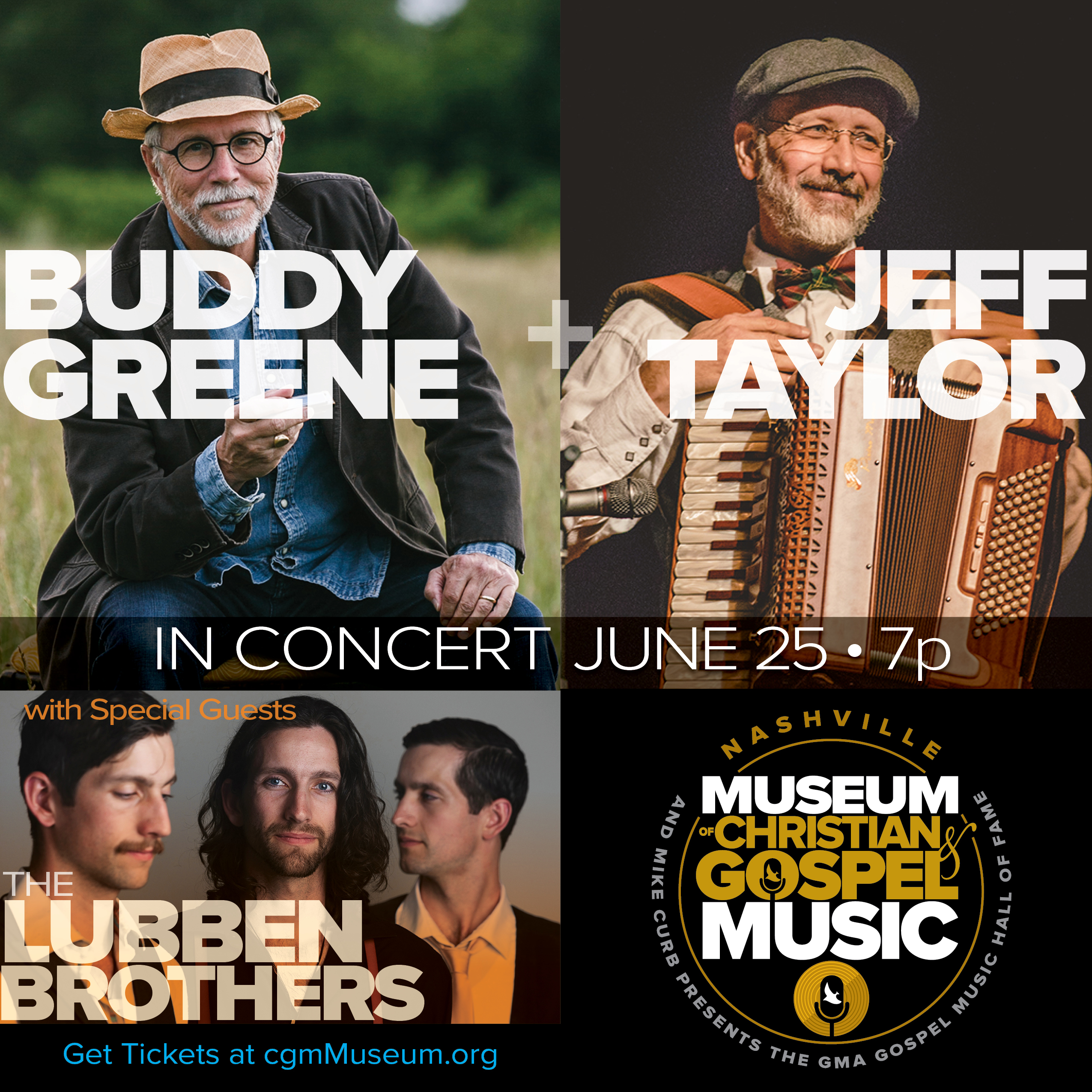 Buddy Green, Jeff Taylor, & The Lubben Brothers